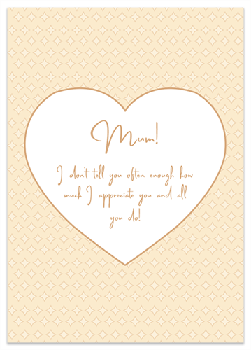 Picture of Mother's Day Gold Heart