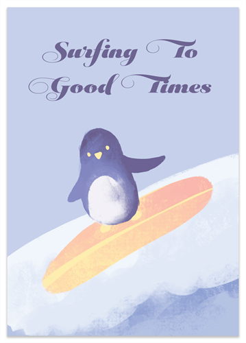 Picture of Good Times Penguin Surfer