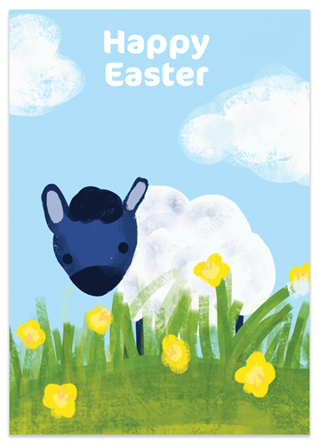 Picture of Easter Sheep Card