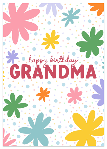 Picture of Birthday Grandma Flowers