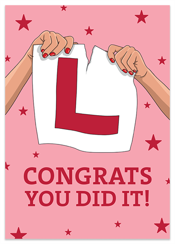 Picture of      Congratulations Driving Test