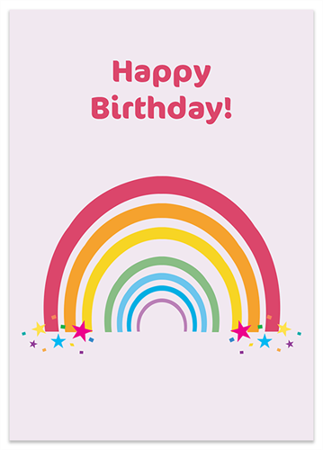 Picture of         Rainbow Birthday