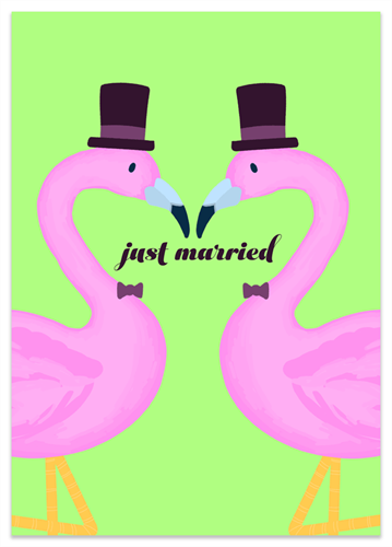 Picture of Wedding LGBTQ+ Flamingo