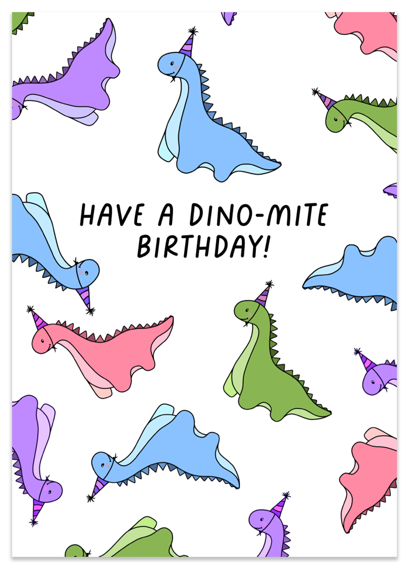 Picture of Birthday Dino-mite