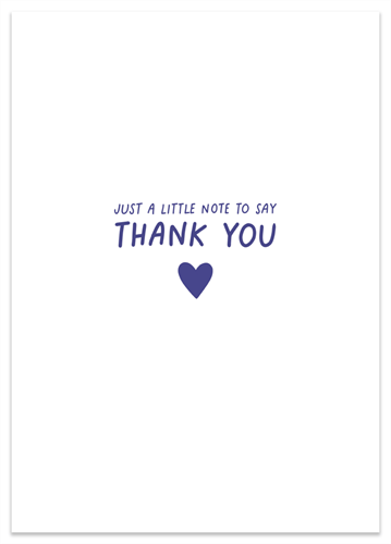 Picture of Thank you note