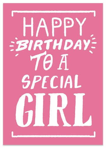 Picture of Birthday Special Girl