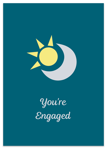Picture of Engagement Sun and Moon