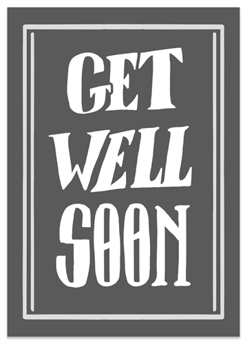 Picture of Get Well Soon Card