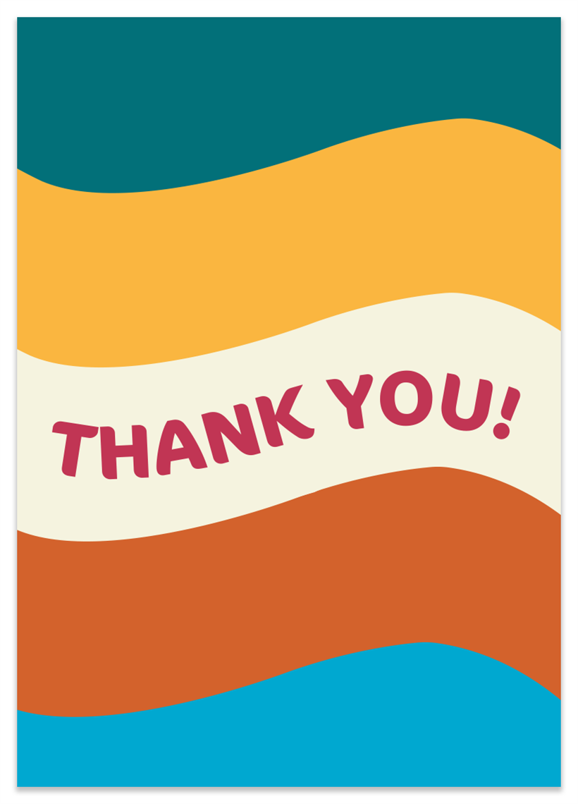 Picture of Thank You Waves