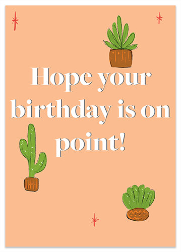 Picture of Birthday Cactus