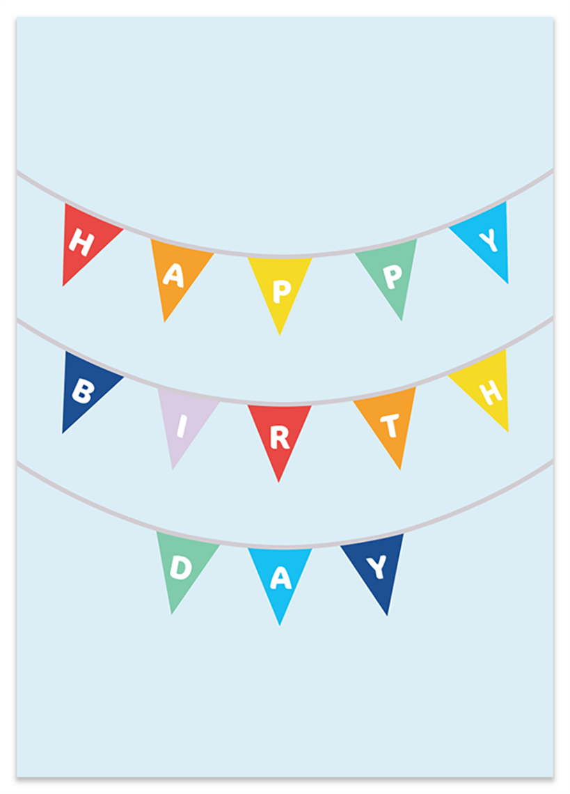 Picture of         Birthday Bunting